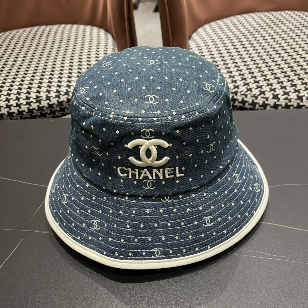 【CHANEL香奈儿】2025新款小香风原单小桶帽渔夫帽，🔆百搭日常款～出街必备