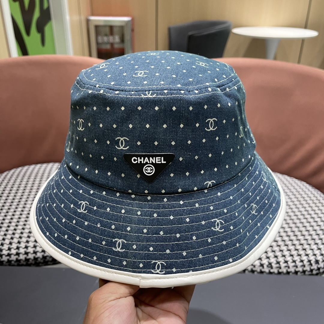 【CHANEL香奈儿】2025新款小香风原单小桶帽渔夫帽，🔆百搭日常款～出街必备