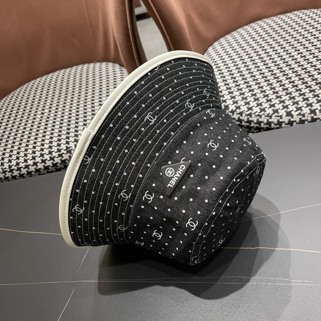 【CHANEL香奈儿】2025新款小香风原单小桶帽渔夫帽，🔆百搭日常款～出街必备