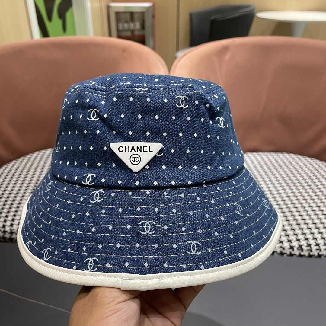 【CHANEL香奈儿】2025新款小香风原单小桶帽渔夫帽，🔆百搭日常款～出街必备