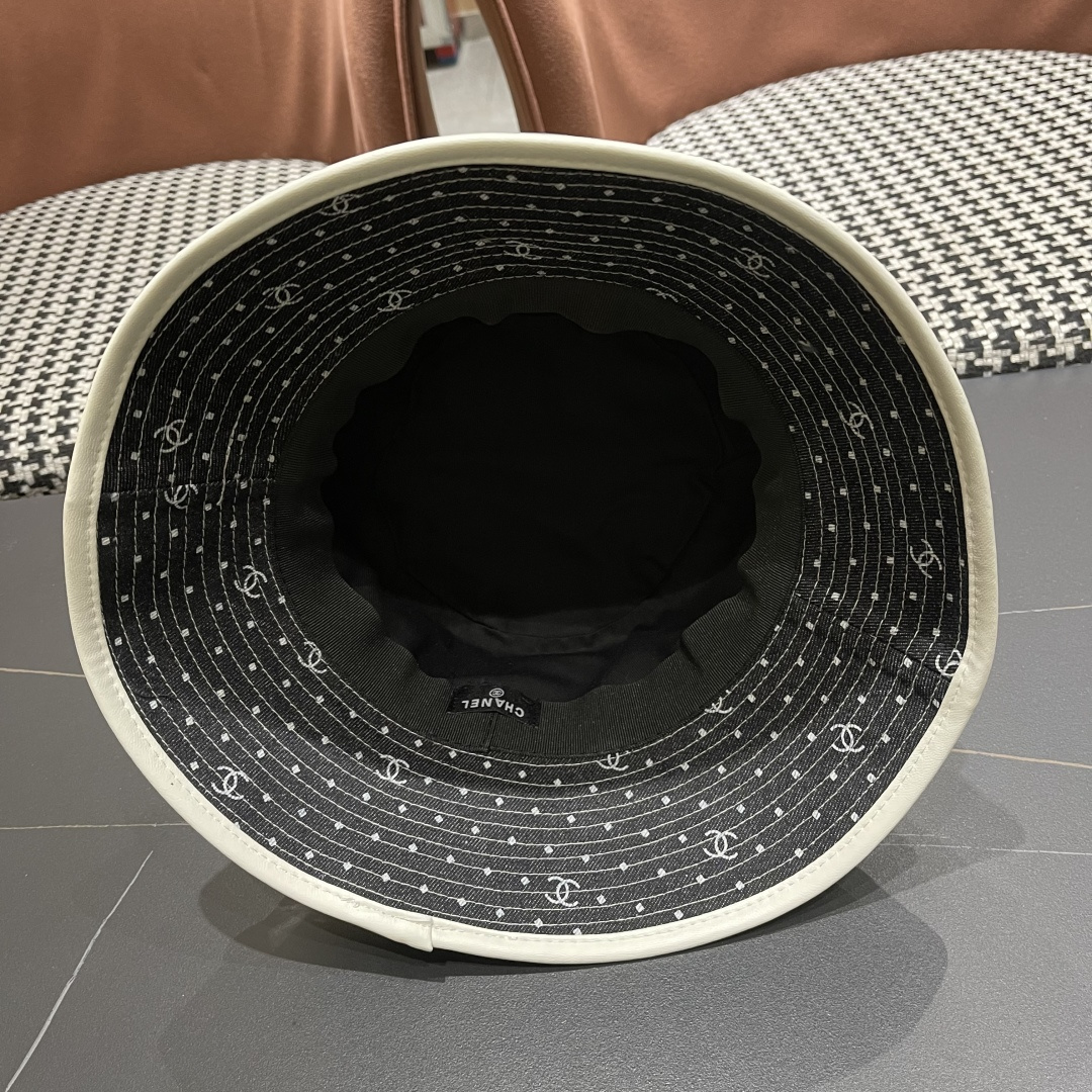 【CHANEL香奈儿】2025新款小香风原单小桶帽渔夫帽，🔆百搭日常款～出街必备