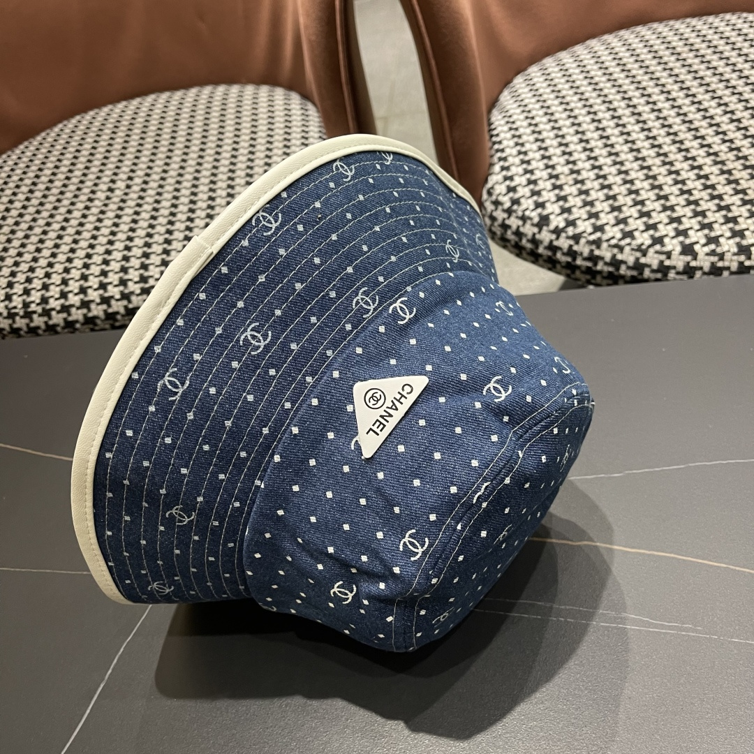 【CHANEL香奈儿】2025新款小香风原单小桶帽渔夫帽，🔆百搭日常款～出街必备