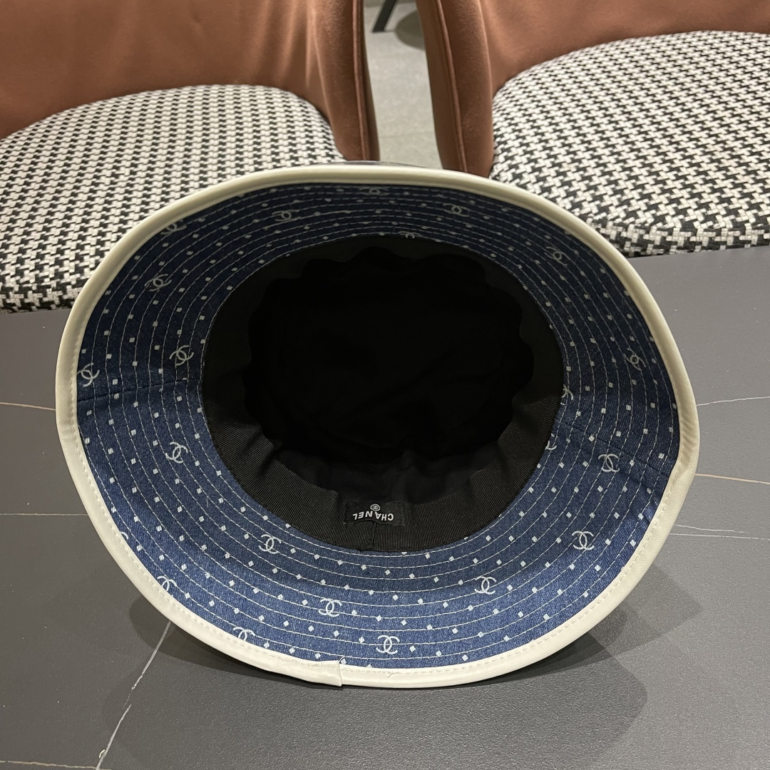 【CHANEL香奈儿】2025新款小香风原单小桶帽渔夫帽，🔆百搭日常款～出街必备