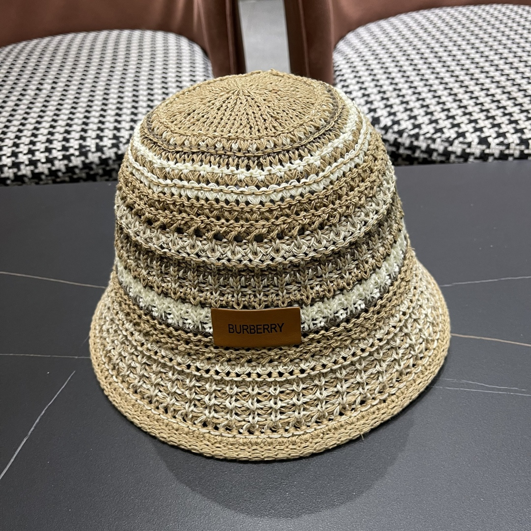 NO:360637,Burberry (Burberry) spring and summer knitted hollow contrasting striped fisherman hat women versatile sun protection travel sun hat showing face small bucket hat trendy hat straw hat fisherman hat baseball hat, hat, burberry, burberry, espadrilles, hatsBurberry（巴宝莉）春夏针织镂空撞色条纹渔夫帽女百搭防晒出游遞阳 帽显脸小水桶帽潮帽子草帽渔夫帽棒球帽,帽子,burberry,burberry,espadrilles,hats,hat