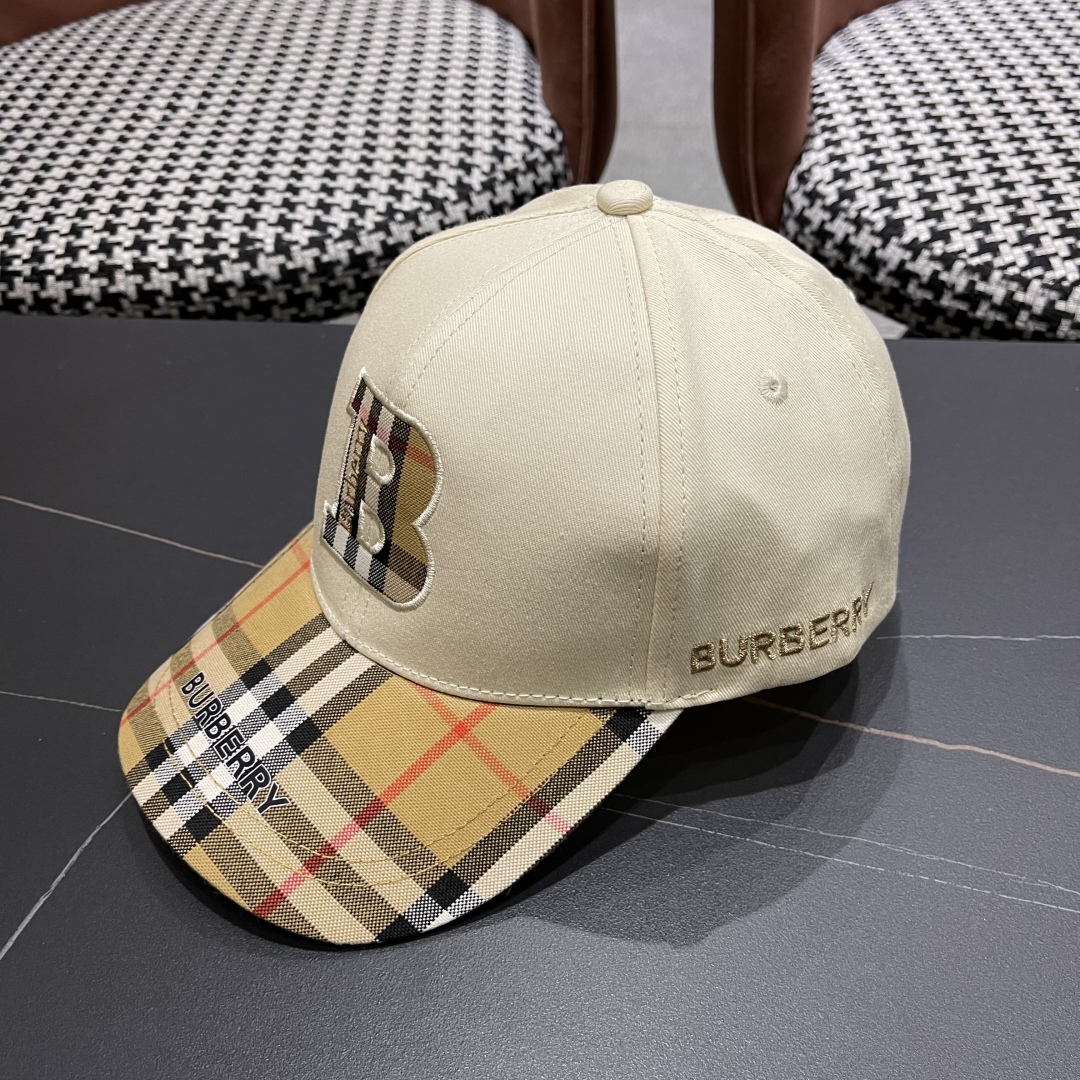  Burberry（巴宝莉）原单棒球帽  专柜热卖轻盈透气。完美版型，原厂品质，独家实物拍摄，男女适用！