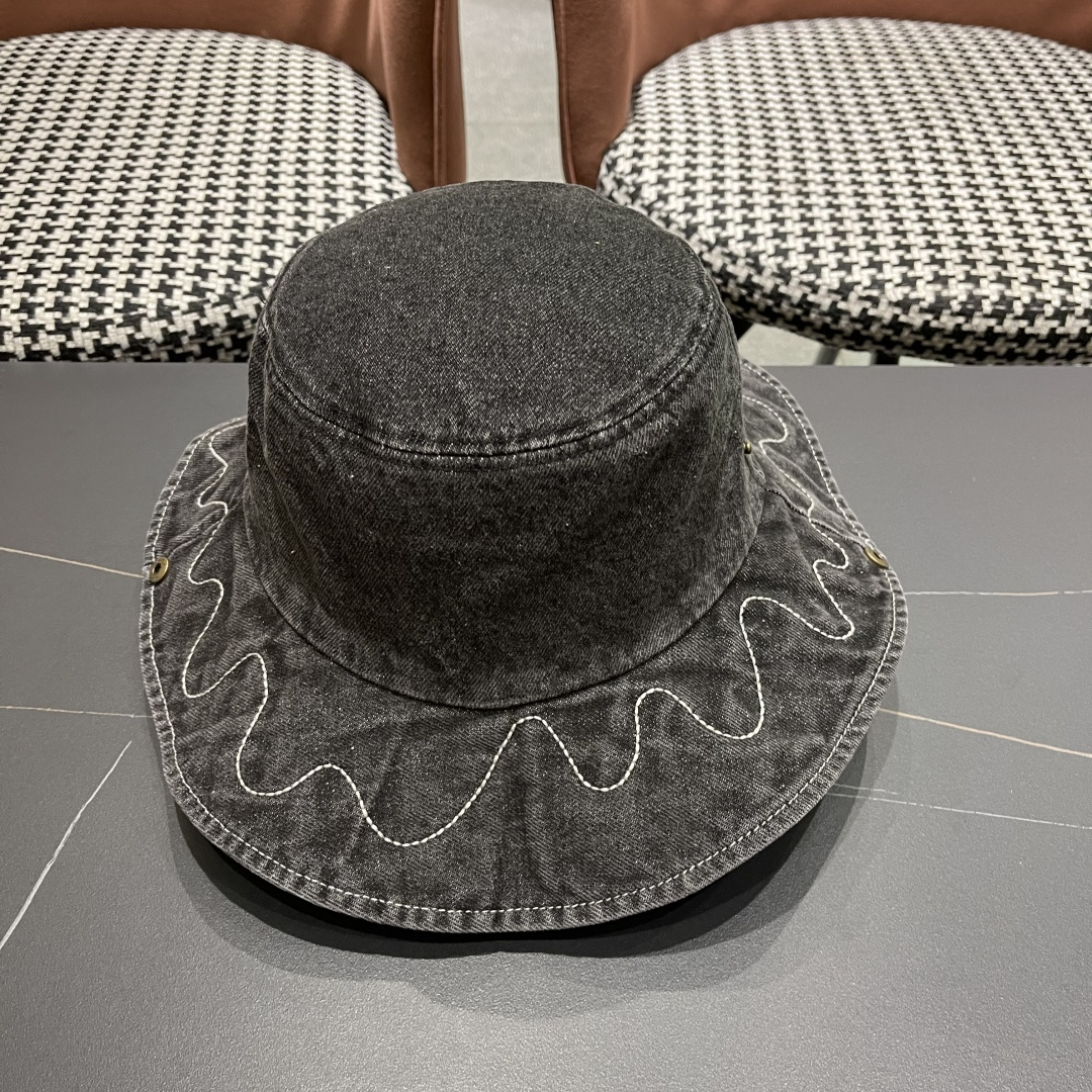  春夏新款 蒙口MONCLER日系品脸小登山帽女遮阳防晒渔夫帽
大头围户外大帽檐西部牛仔帽子