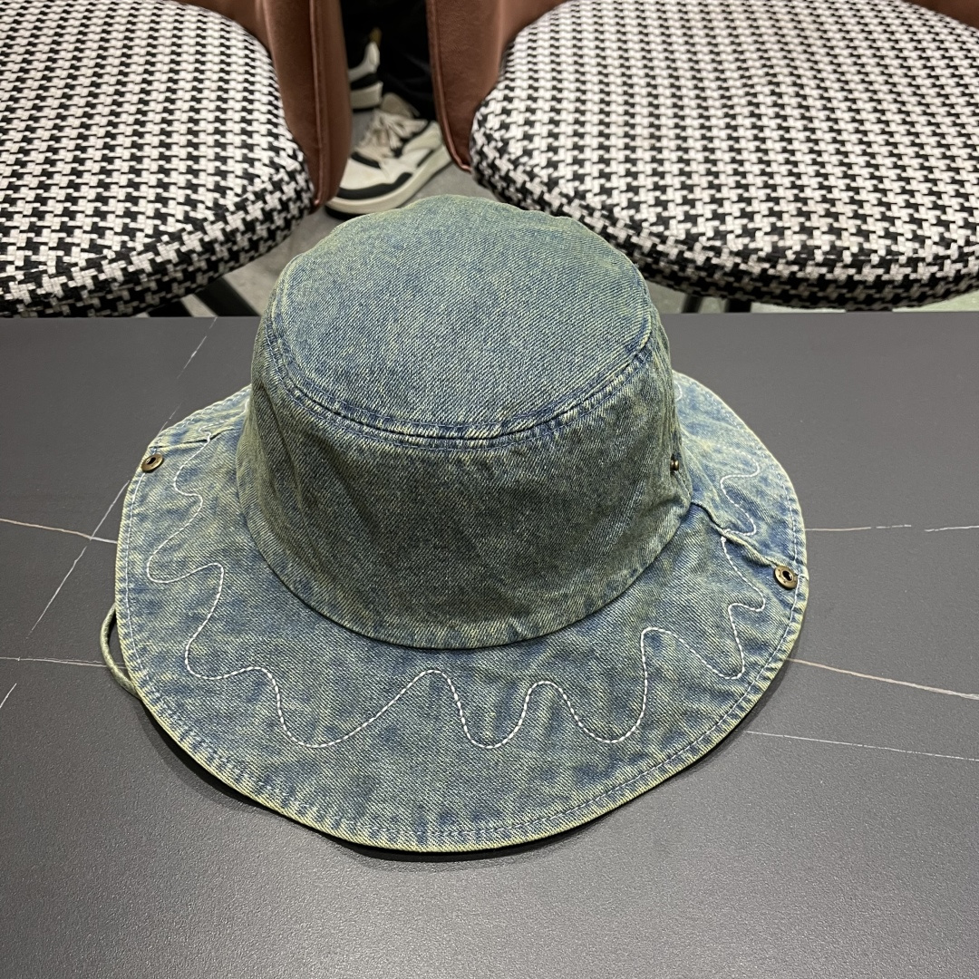  春夏新款 蒙口MONCLER日系品脸小登山帽女遮阳防晒渔夫帽
大头围户外大帽檐西部牛仔帽子