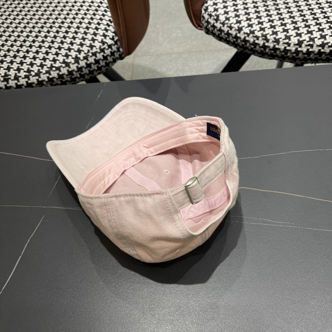 LV路易威登新款原单牛仔棒球帽，原版帆布面轻盈透气！质量超赞，基础头围56，贴片可调节。