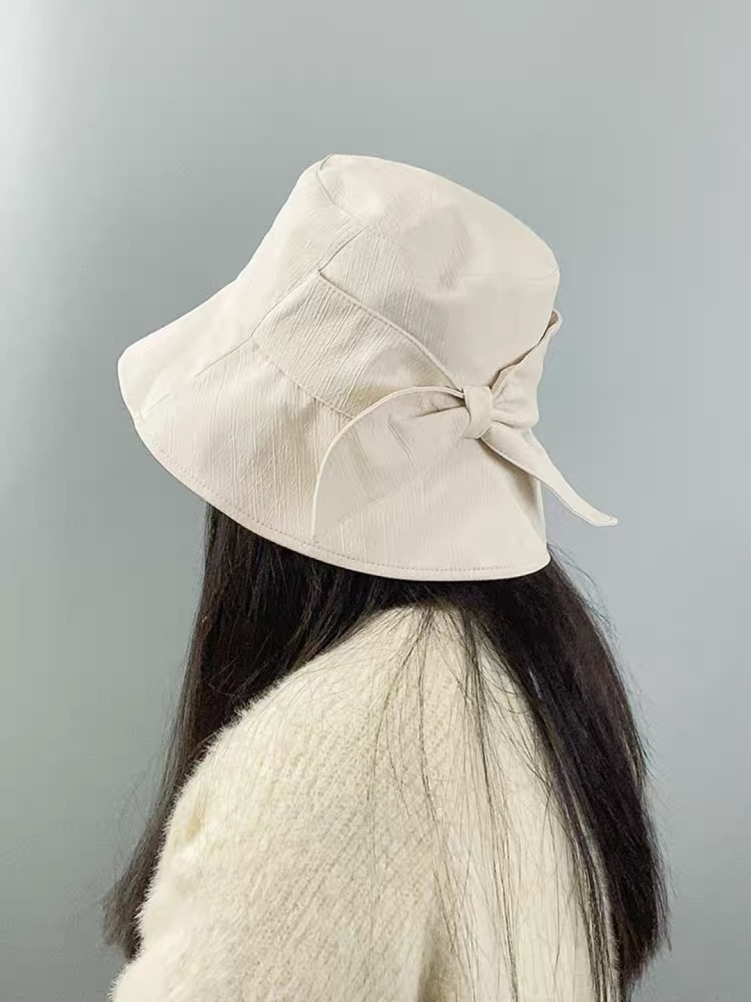  CHANEL 香奈儿法式简约大檐蝴蝶结渔夫帽女春夏出
游游优雅气质遮阳防晒盆帽显脸小