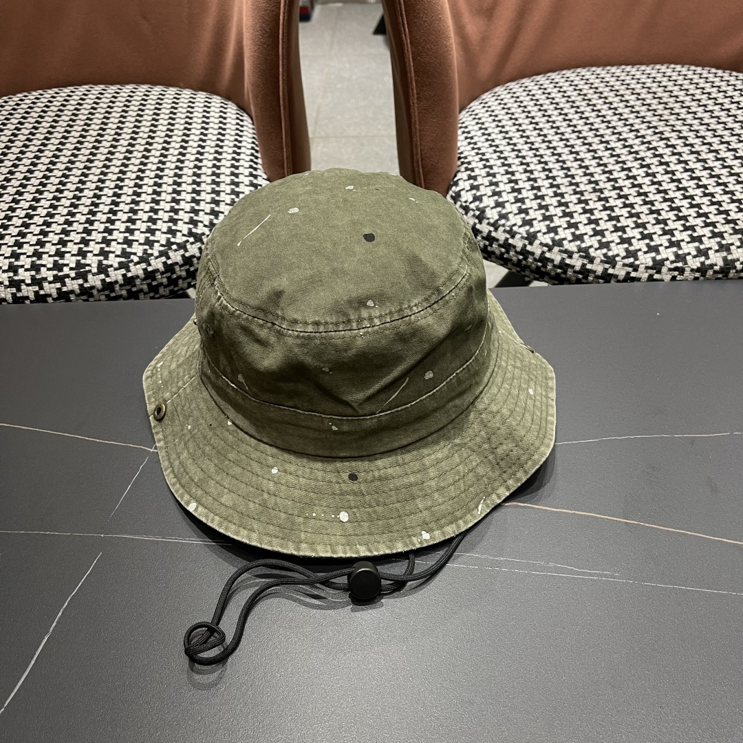  HERMÈS (爱马仕)山岩小众骑行渔夫帽山系夏户外登山帽大檐遮阳
防晒透气徒步纯色