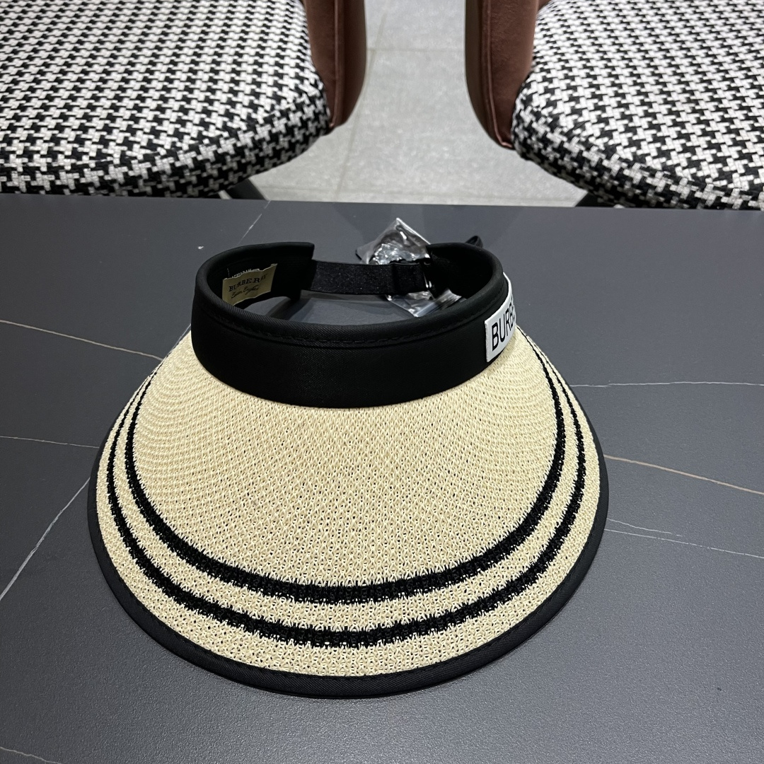  BURBERRY巴宝莉 防晒空顶帽子女款2025新款夏季户外遞阳帽
骑电动车太阳帽显瘦减龄