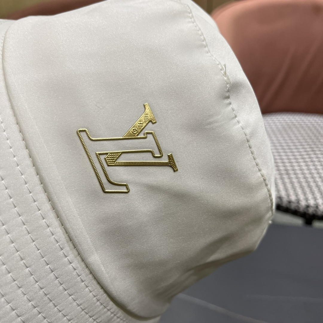 Lv 路易威登渔夫帽宽檐显脸小大脸圆脸可戴遮阳帽子男女款盆帽