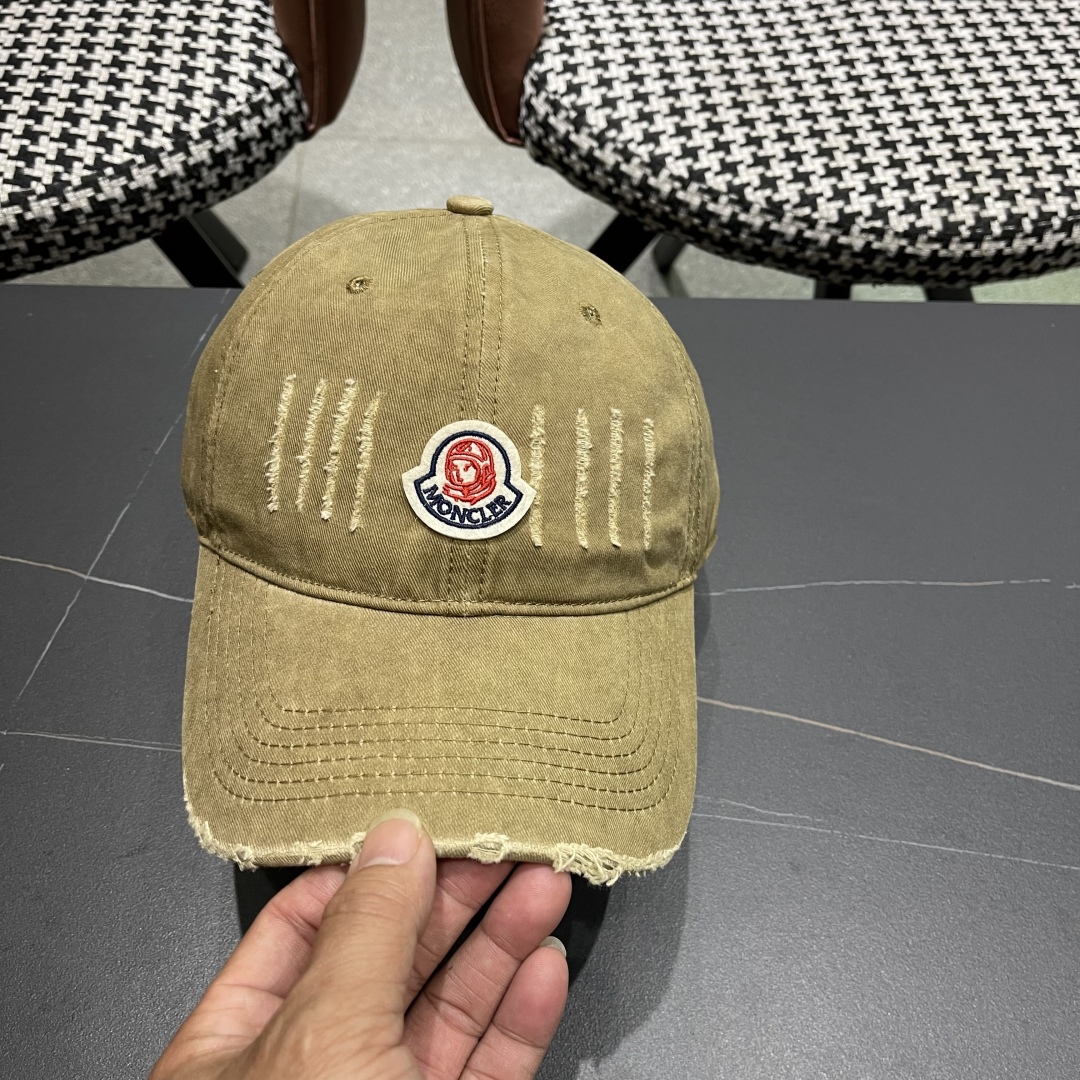  蒙口MONCLER2025新款棒球帽，时尚炸街单品，风格很OK，高品质舒适透气，凹造型很好看