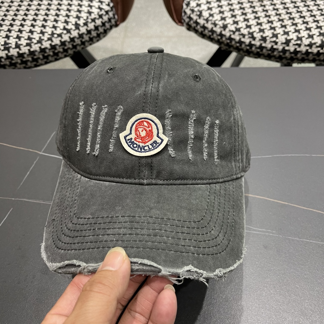  蒙口MONCLER2025新款棒球帽，时尚炸街单品，风格很OK，高品质舒适透气，凹造型很好看