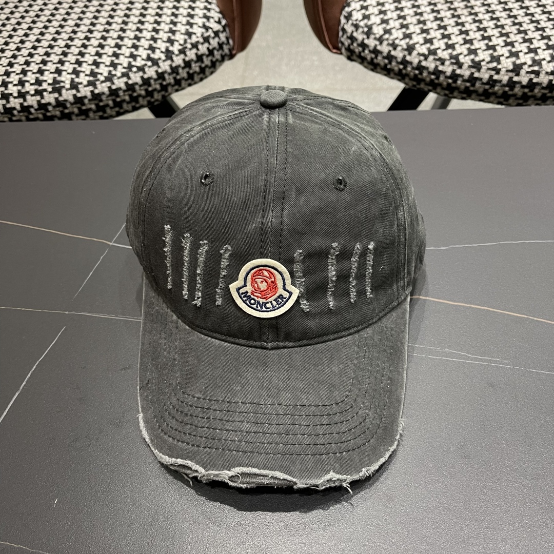  蒙口MONCLER2025新款棒球帽，时尚炸街单品，风格很OK，高品质舒适透气，凹造型很好看
