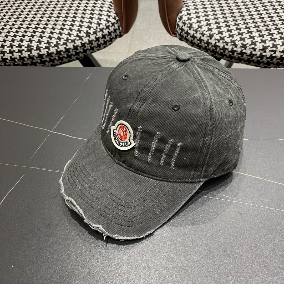  蒙口MONCLER2025新款棒球帽，时尚炸街单品，风格很OK，高品质舒适透气，凹造型很好看