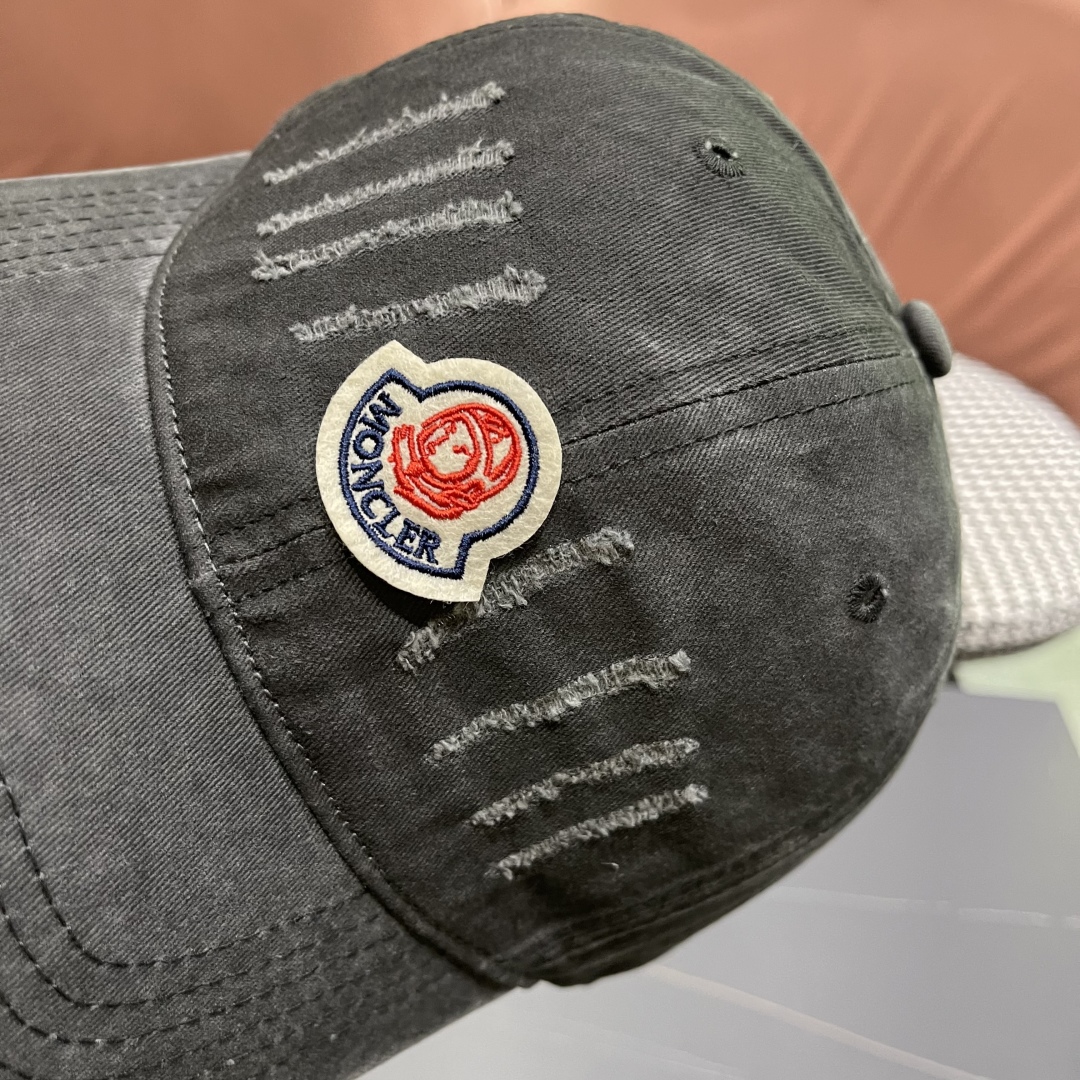  蒙口MONCLER2025新款棒球帽，时尚炸街单品，风格很OK，高品质舒适透气，凹造型很好看