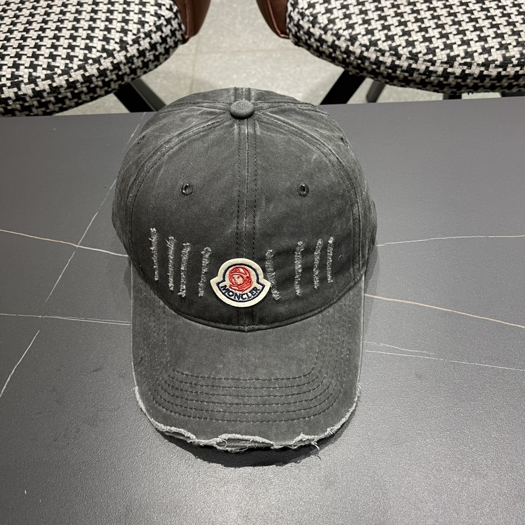  蒙口MONCLER2025新款棒球帽，时尚炸街单品，风格很OK，高品质舒适透气，凹造型很好看