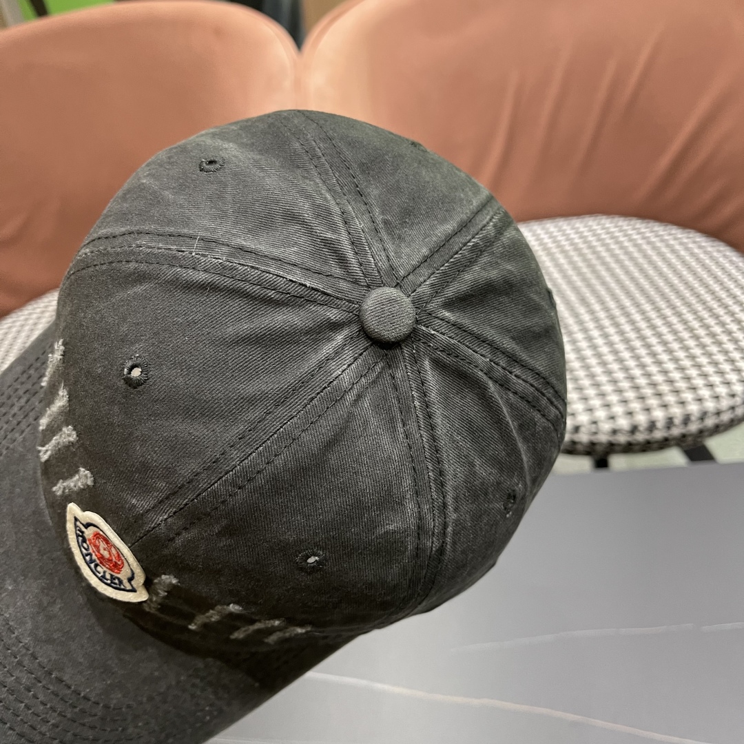  蒙口MONCLER2025新款棒球帽，时尚炸街单品，风格很OK，高品质舒适透气，凹造型很好看