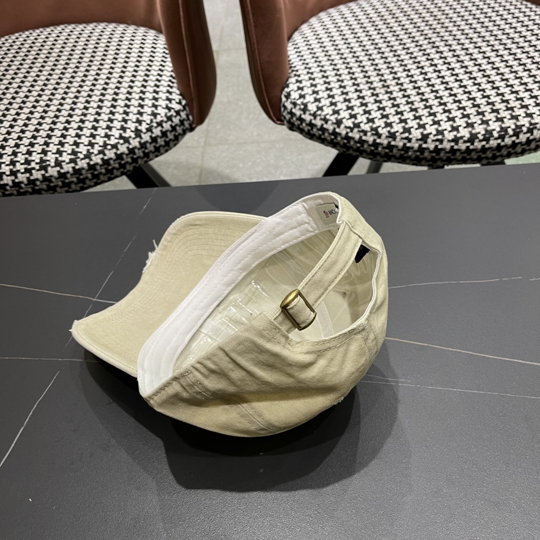  蒙口MONCLER2025新款棒球帽，时尚炸街单品，风格很OK，高品质舒适透气，凹造型很好看