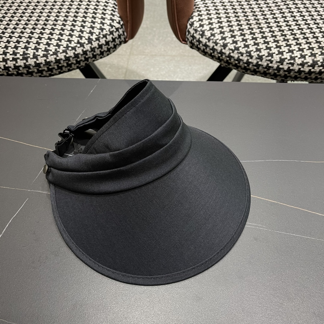  谬谬miumiu帽子女夏季新款大檐防晒空顶帽冰丝抗紫外线
户外透气全脸遮太阳帽