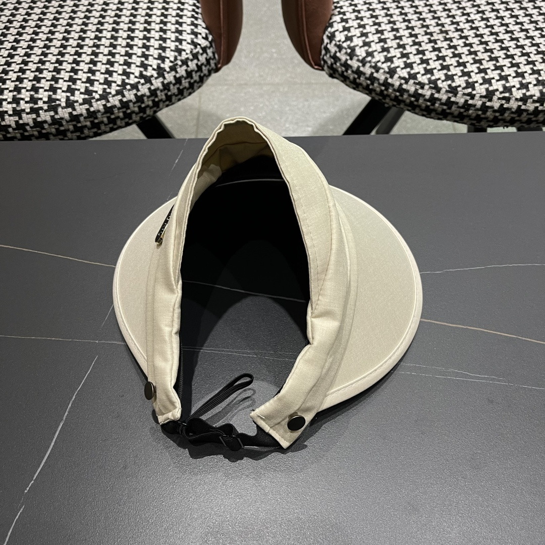  谬谬miumiu帽子女夏季新款大檐防晒空顶帽冰丝抗紫外线
户外透气全脸遮太阳帽