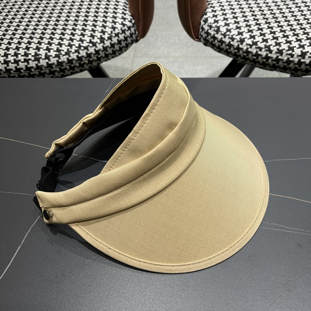  谬谬miumiu帽子女夏季新款大檐防晒空顶帽冰丝抗紫外线
户外透气全脸遮太阳帽