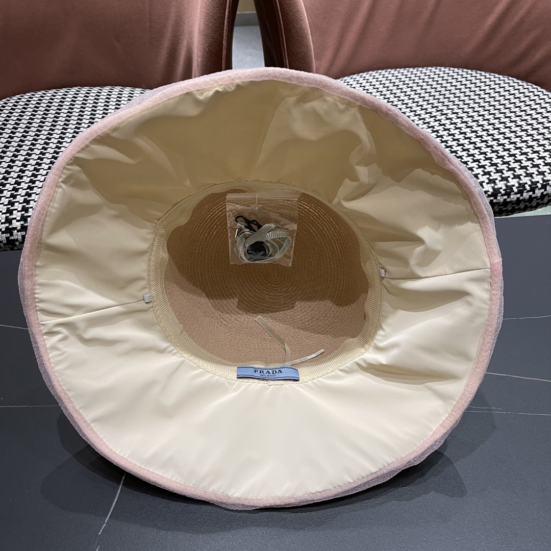  Chanel香奈儿2025年新款布草拼接草帽女春夏Uv防紫外线
渔夫帽可折叠大沿防晒帽