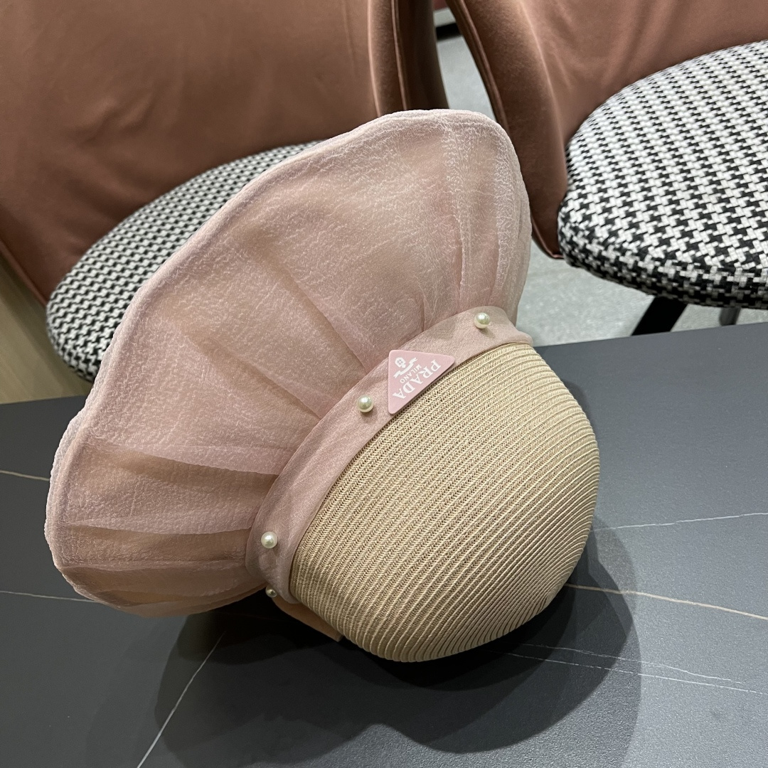  Chanel香奈儿2025年新款布草拼接草帽女春夏Uv防紫外线
渔夫帽可折叠大沿防晒帽