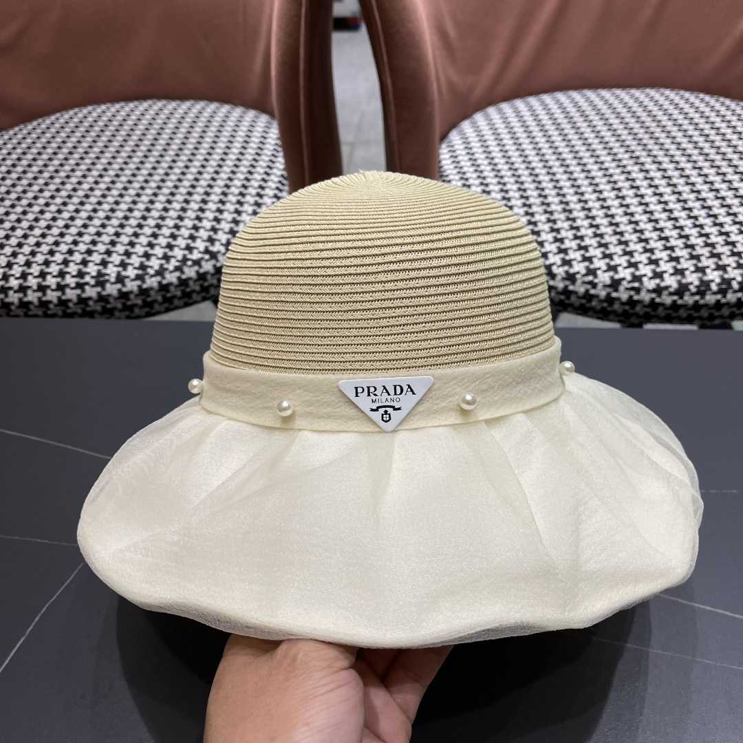  Chanel香奈儿2025年新款布草拼接草帽女春夏Uv防紫外线
渔夫帽可折叠大沿防晒帽