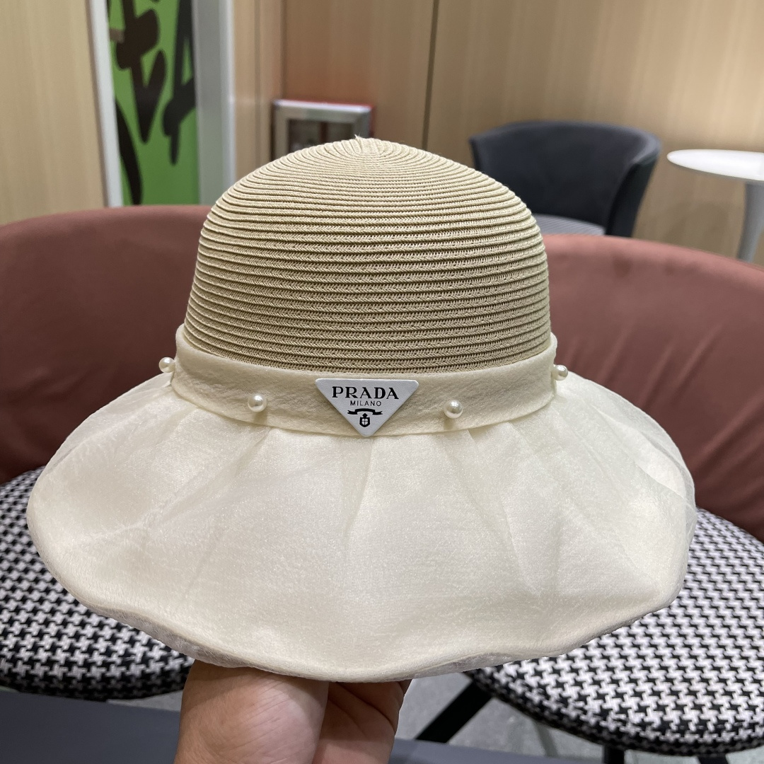  Chanel香奈儿2025年新款布草拼接草帽女春夏Uv防紫外线
渔夫帽可折叠大沿防晒帽