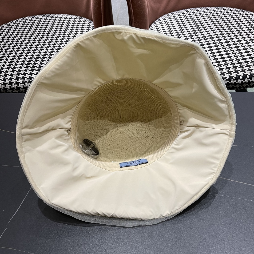  Chanel香奈儿2025年新款布草拼接草帽女春夏Uv防紫外线
渔夫帽可折叠大沿防晒帽