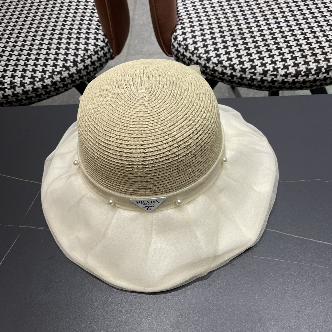  Chanel香奈儿2025年新款布草拼接草帽女春夏Uv防紫外线
渔夫帽可折叠大沿防晒帽