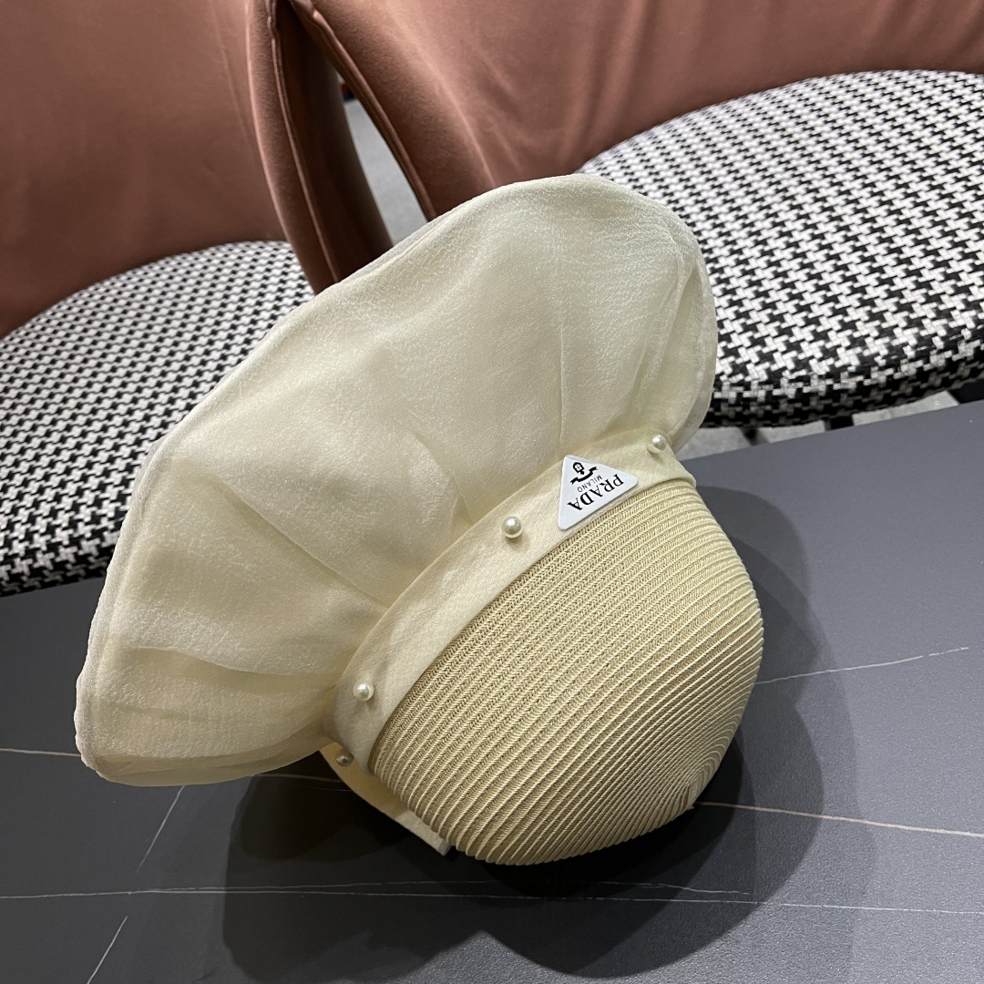  Chanel香奈儿2025年新款布草拼接草帽女春夏Uv防紫外线
渔夫帽可折叠大沿防晒帽