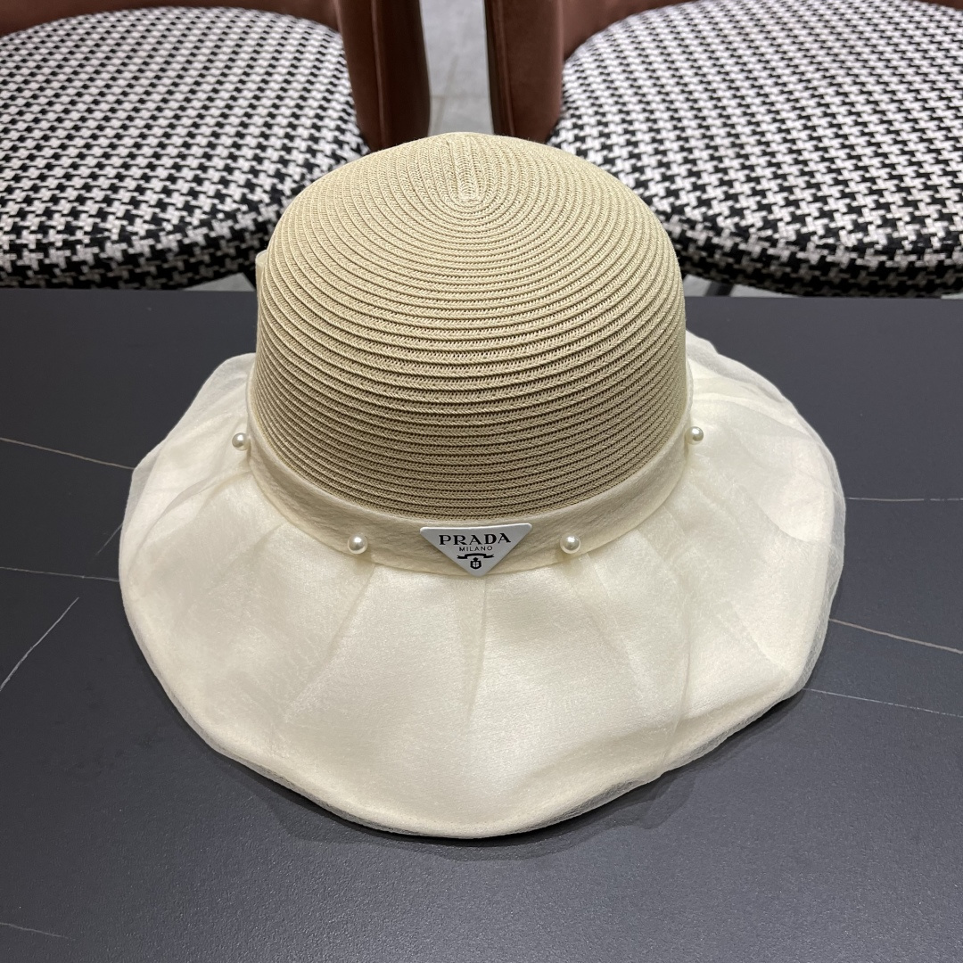  Chanel香奈儿2025年新款布草拼接草帽女春夏Uv防紫外线
渔夫帽可折叠大沿防晒帽