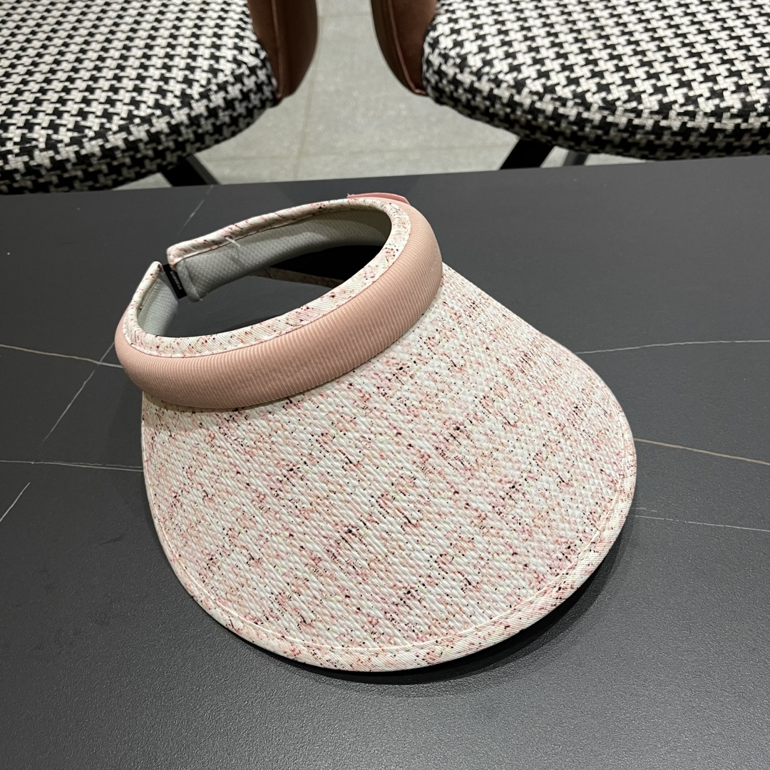  蒙口moncler防晒帽女夏防紫外线遮阳帽韩版休闲百搭大檐遮
脸空顶帽可扎马尾