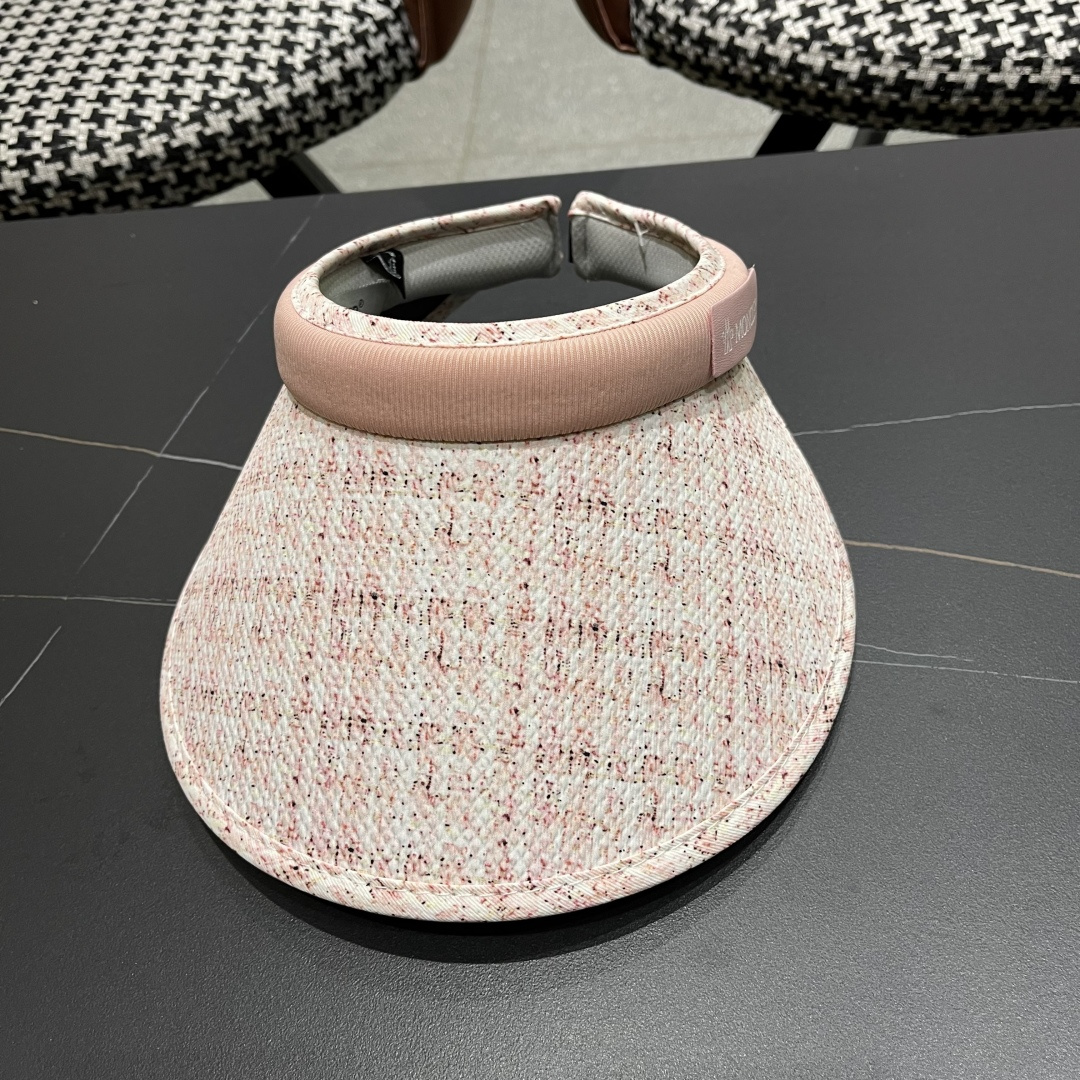  蒙口moncler防晒帽女夏防紫外线遮阳帽韩版休闲百搭大檐遮
脸空顶帽可扎马尾