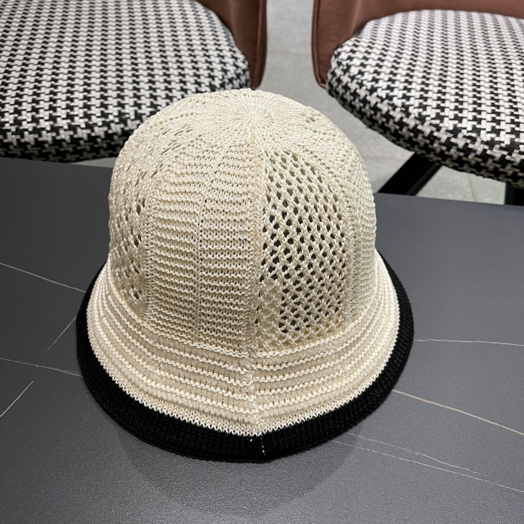  蒙口MONCLER韩版镂空渔夫帽子女春夏季防晒帽镂空透气品
脸小遮阳帽盆帽编织帽