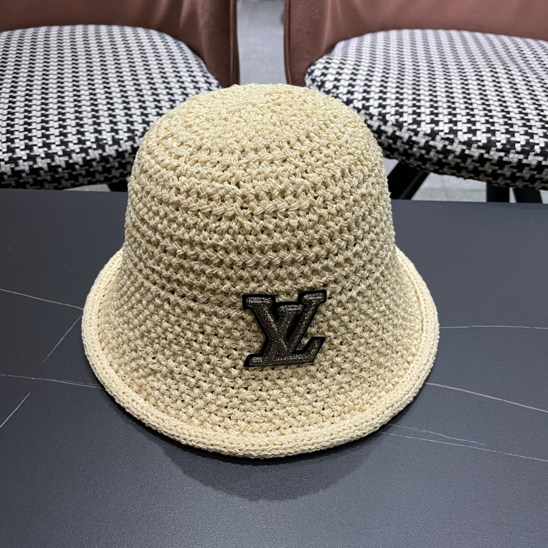 NO:354864,lv Louis Vuitton's new crocheted fisherman hat for women in summer fashion elegant and versatile fashion street basin hat breathable comfort hat straw hat fisherman hat baseball hat, hat, louis vuitton, louis vuitton, espadrilles, hatslv路易威登新款钩织卷边渔夫帽子女夏季时尚优雅百搭洋气出 街盆帽透气舒适帽帽子草帽渔夫帽棒球帽,帽子,louis vuitton,louis vuitton,espadrilles,hats,hat