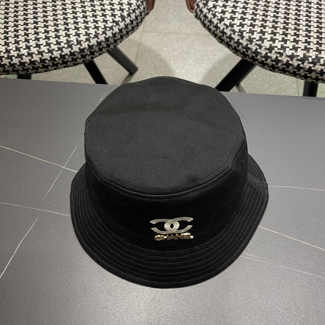  CHANEL 香奈儿2025早春新款原单渔夫帽， 精致純也格调很有感觉，很酷很时尚，专柜断货热门，质量