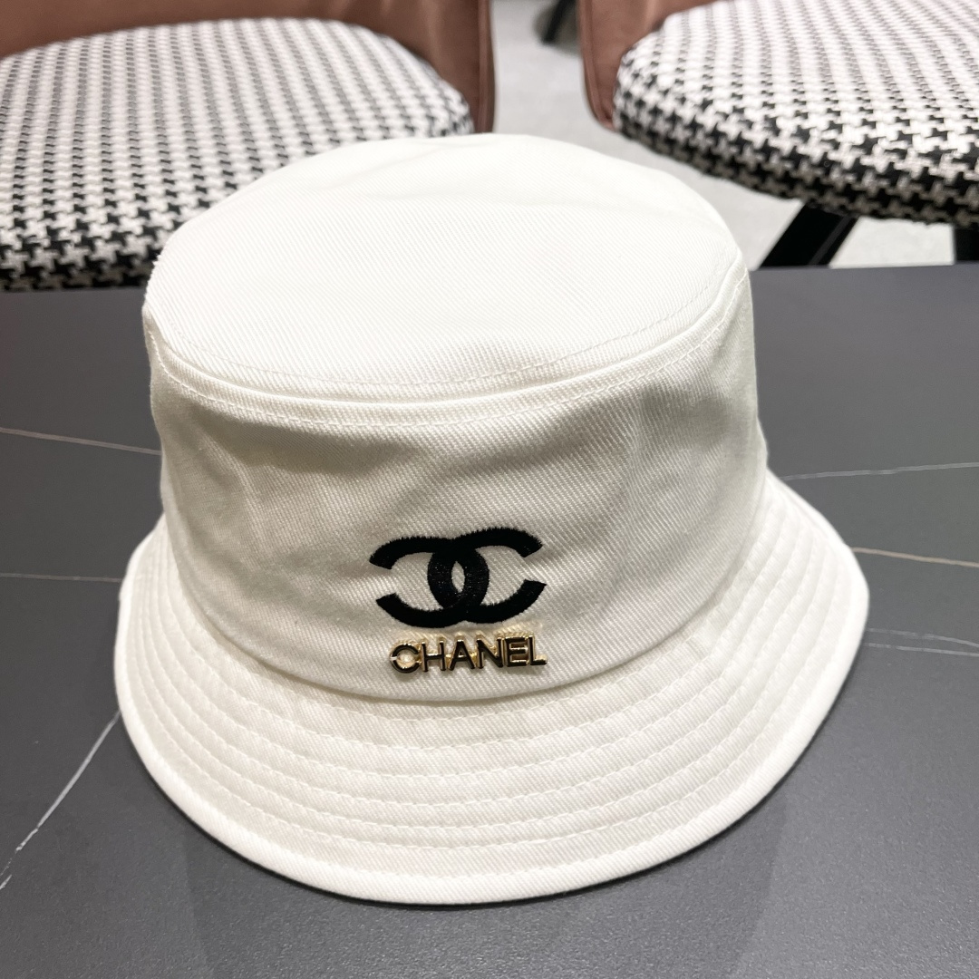  CHANEL 香奈儿2025早春新款原单渔夫帽， 精致純也格调很有感觉，很酷很时尚，专柜断货热门，质量