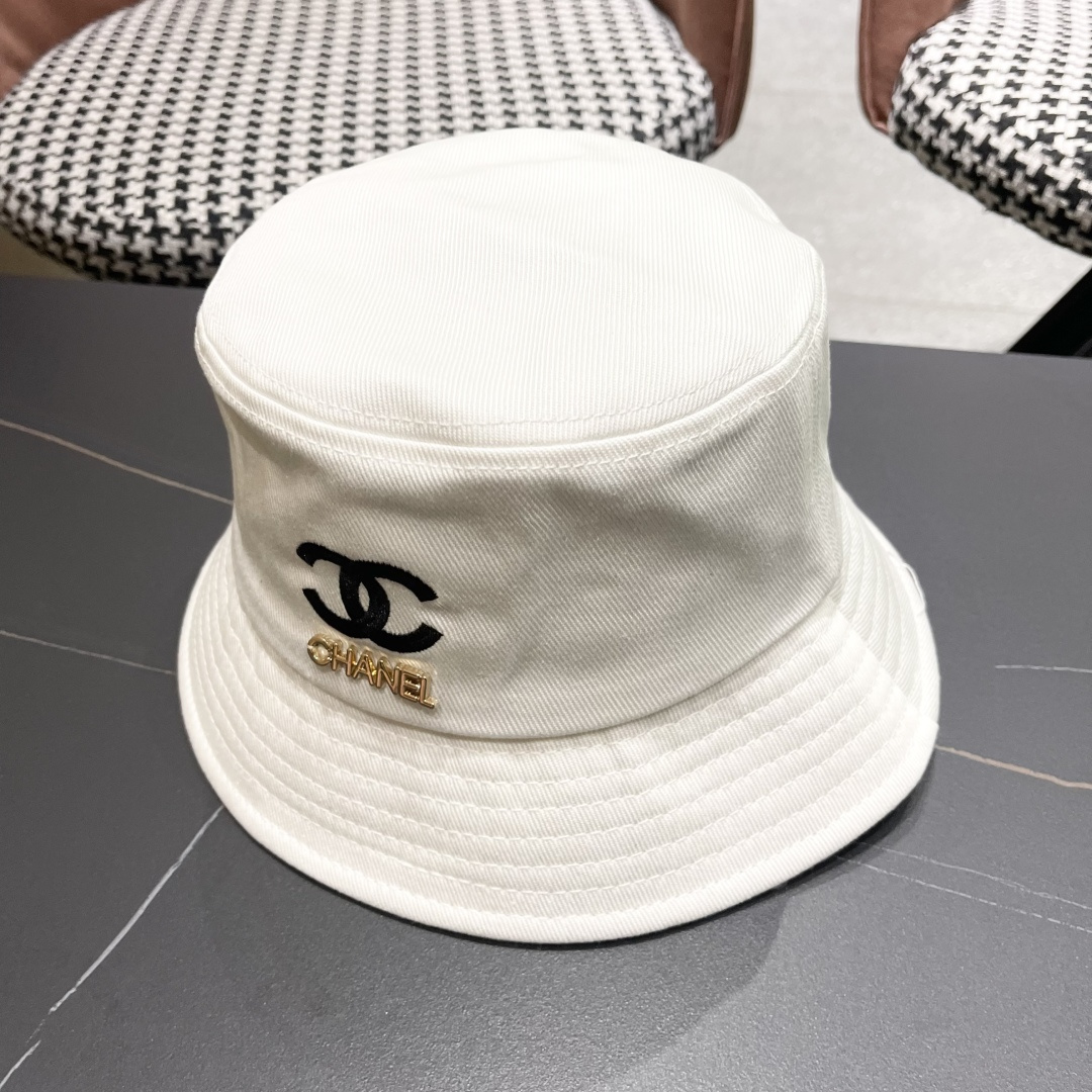  CHANEL 香奈儿2025早春新款原单渔夫帽， 精致純也格调很有感觉，很酷很时尚，专柜断货热门，质量