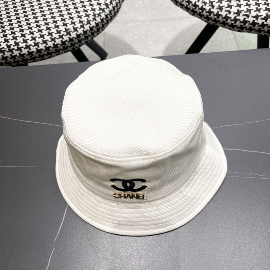  CHANEL 香奈儿2025早春新款原单渔夫帽， 精致純也格调很有感觉，很酷很时尚，专柜断货热门，质量