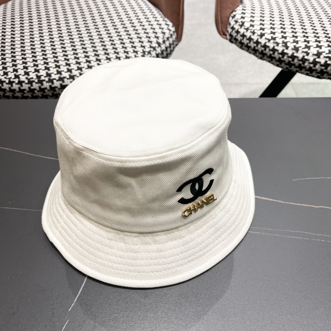  CHANEL 香奈儿2025早春新款原单渔夫帽， 精致純也格调很有感觉，很酷很时尚，专柜断货热门，质量