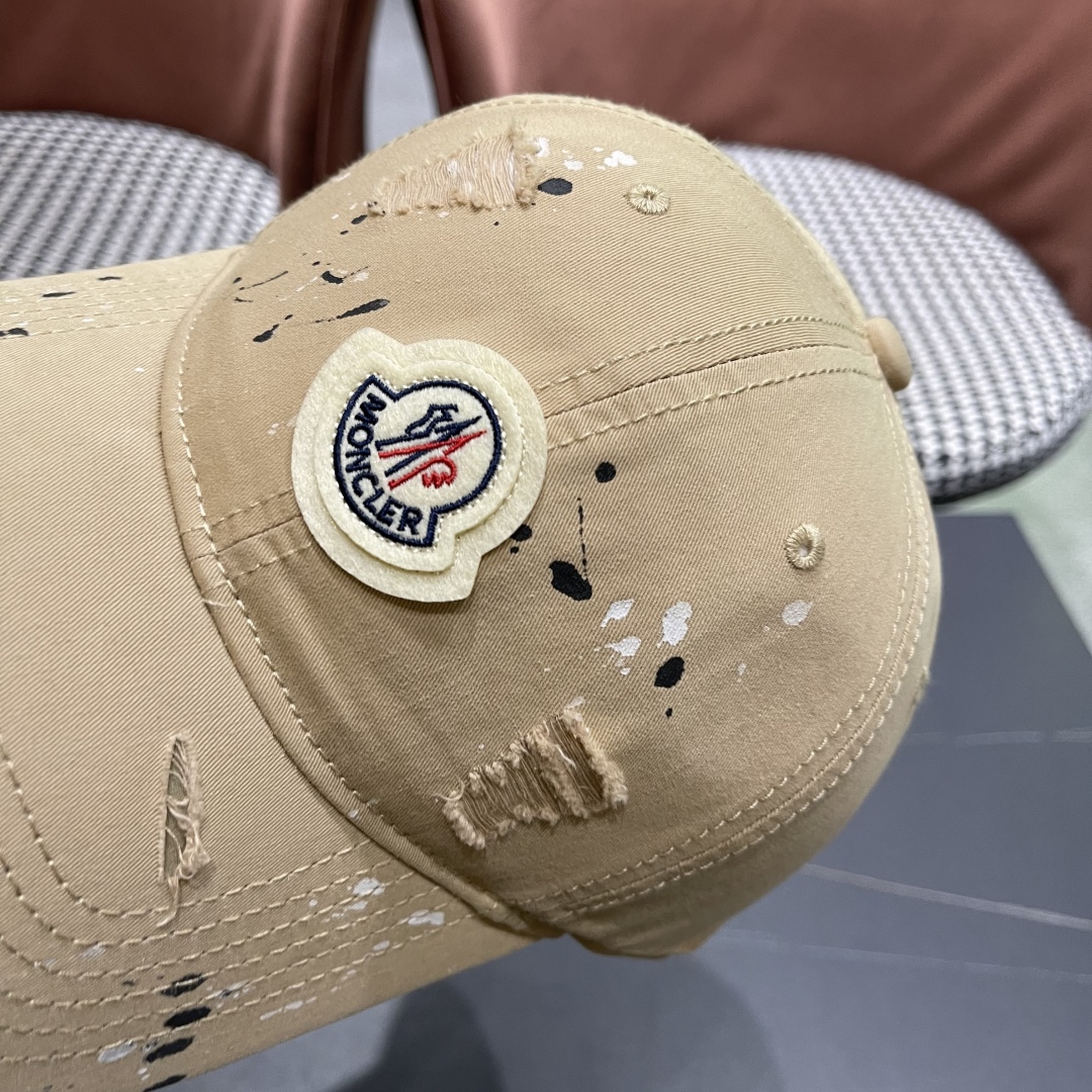  蒙口Moncler🆕2025春款新款个性棒球帽，高品质透气性巨佳，四季佩戴款
高颜值时尚单品！
男女同