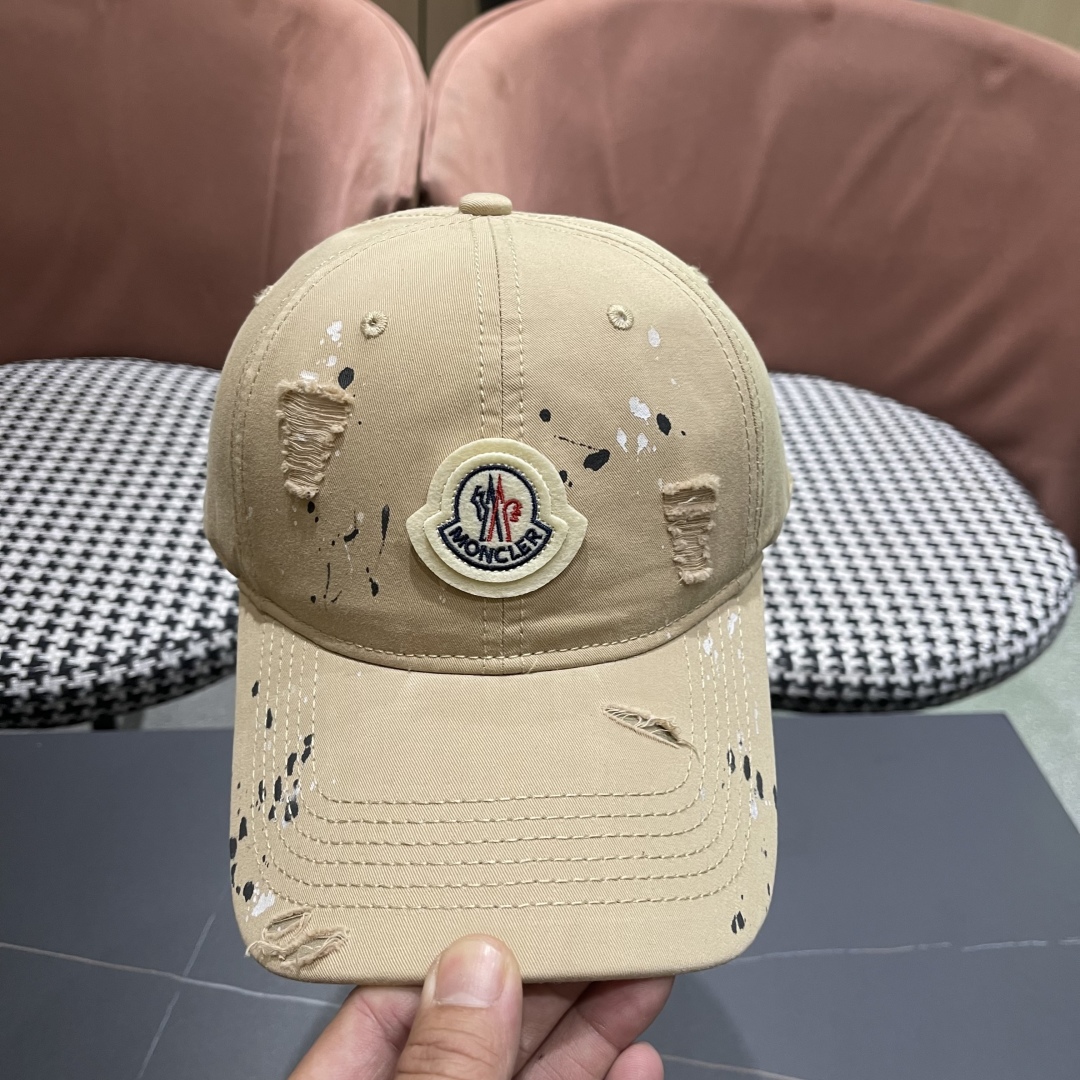  蒙口Moncler🆕2025春款新款个性棒球帽，高品质透气性巨佳，四季佩戴款
高颜值时尚单品！
男女同