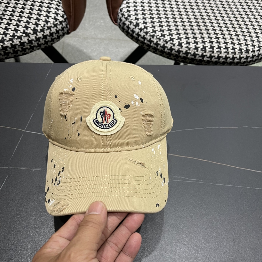  蒙口Moncler🆕2025春款新款个性棒球帽，高品质透气性巨佳，四季佩戴款
高颜值时尚单品！
男女同