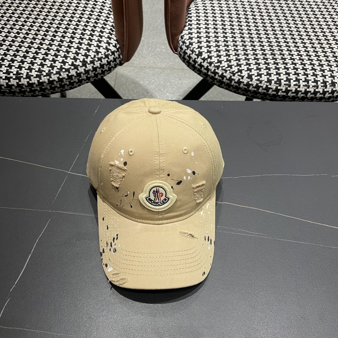  蒙口Moncler🆕2025春款新款个性棒球帽，高品质透气性巨佳，四季佩戴款
高颜值时尚单品！
男女同