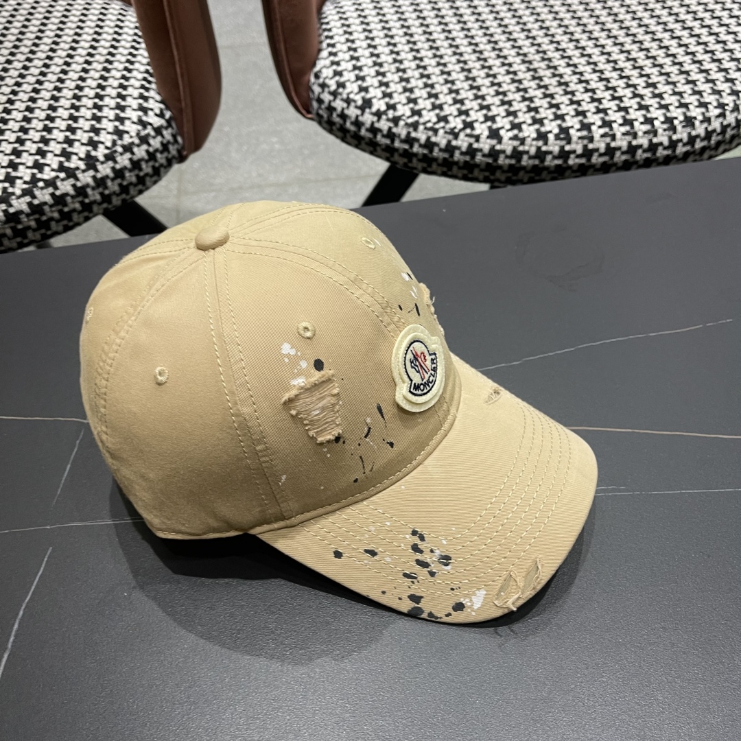  蒙口Moncler🆕2025春款新款个性棒球帽，高品质透气性巨佳，四季佩戴款
高颜值时尚单品！
男女同