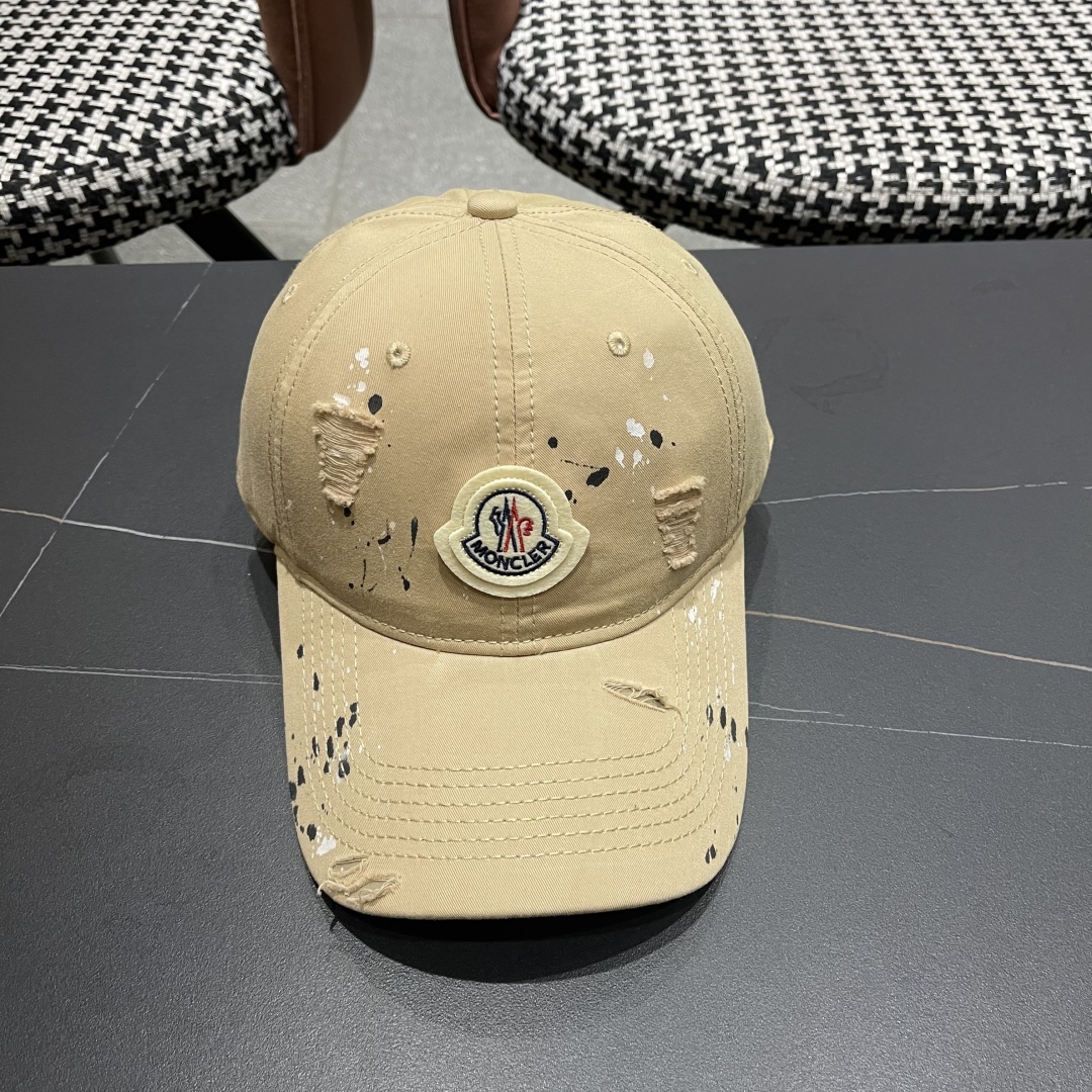  蒙口Moncler🆕2025春款新款个性棒球帽，高品质透气性巨佳，四季佩戴款
高颜值时尚单品！
男女同